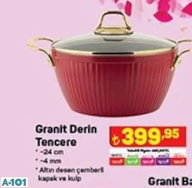 LİNES GRANİT DERİN TENCERE LİNES GRANİT DERİN TENCERE